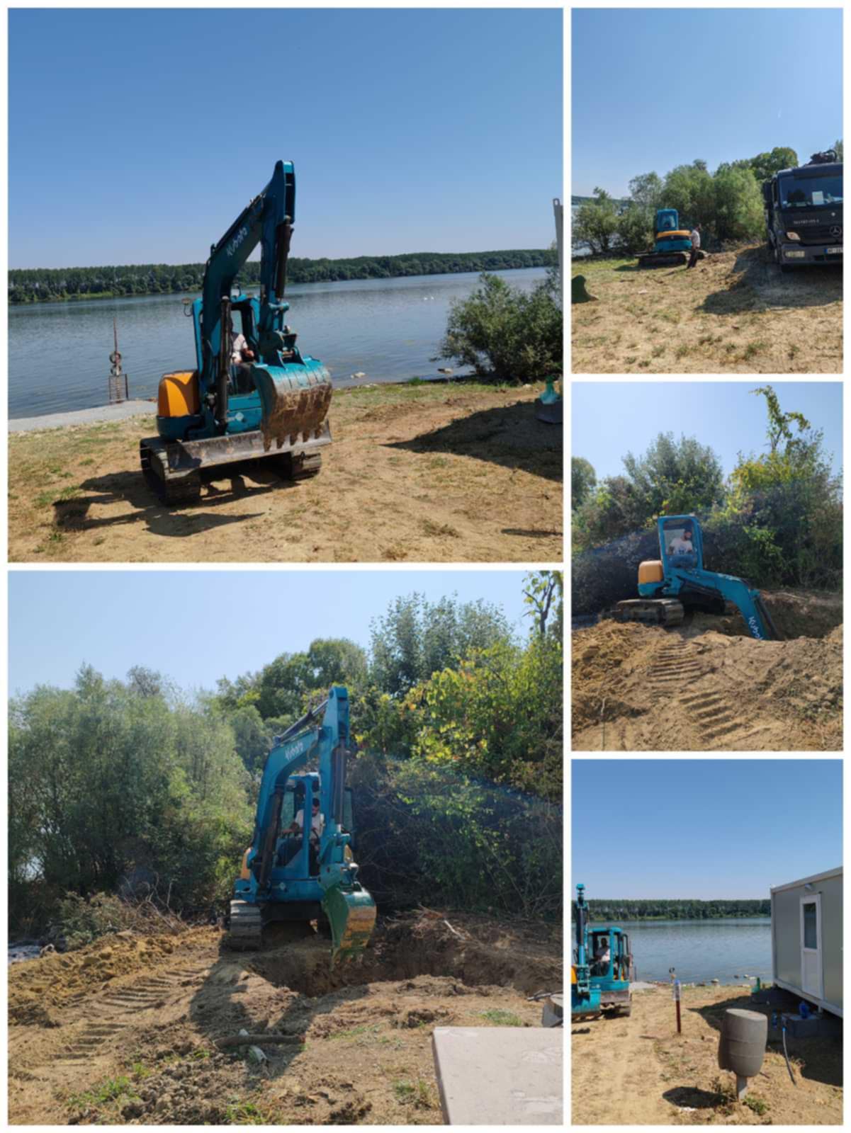 Iskop mini bagerom od 5 tona